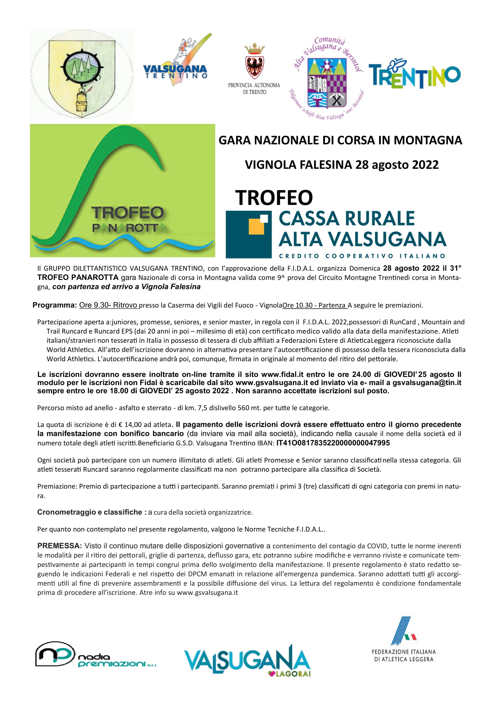 Trofeo Panarotta